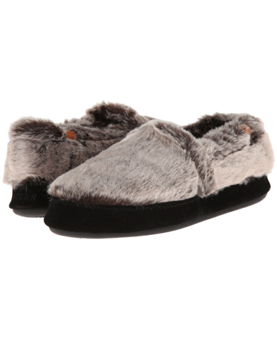 Shop Acorn Women's Original Moccasin Slipper Women's Shoes In Gray