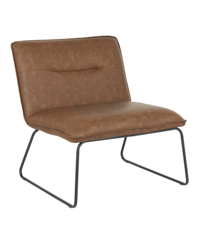 Shop Lumisource Casper Accent Chair In Brown
