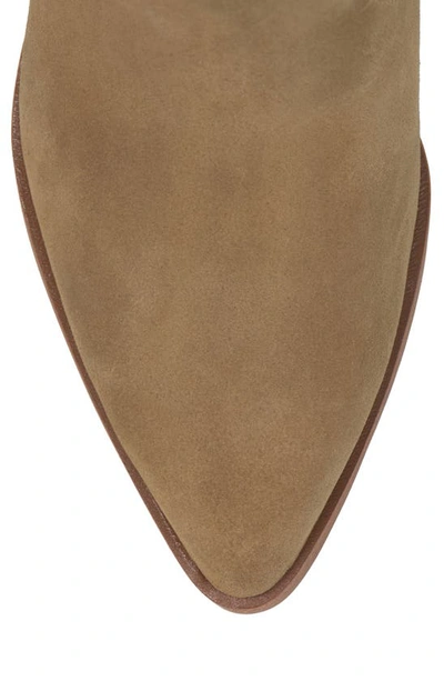 vince camuto tortilla suede booties