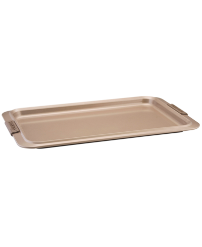 Shop Anolon Advanced Bronze 11" X 17" Cookie Sheet In Red
