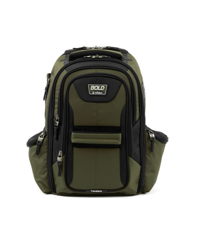 Shop Travelpro Bold Computer Backpack In Green