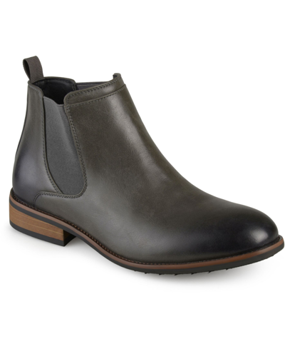 Shop Vance Co. Men's Landon Dress Boot Men's Shoes In Gray