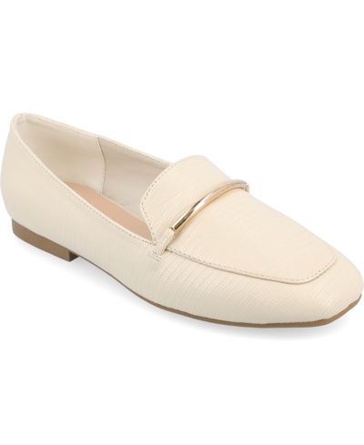 Shop Journee Collection Women's Wrenn Loafers Women's Shoes In Ivory/cream