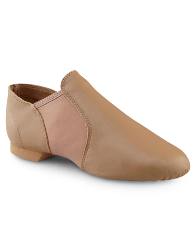 Shop Capezio Little Boys And Girls E Series Jazz Slip On Shoes In Brown