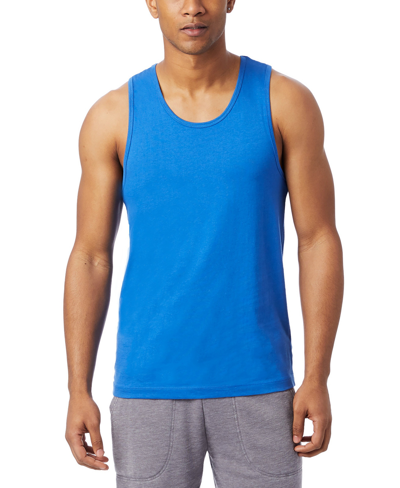 Shop Alternative Apparel Men's Big And Tall Go-to Tank Top In Blue