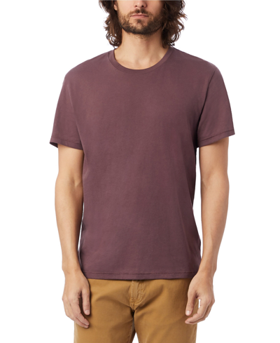 Shop Alternative Apparel Men's Crew T-shirt In Purple