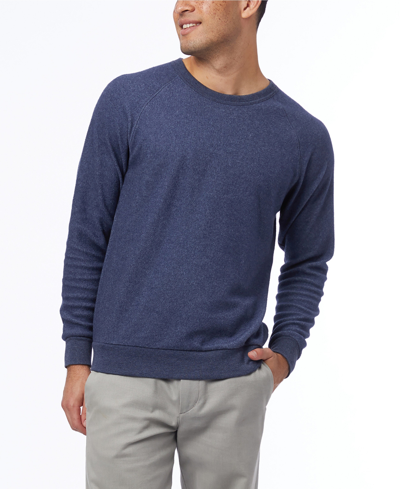 Shop Alternative Apparel Men's Champ Eco-teddy Fleece Sweatshirt In Blue