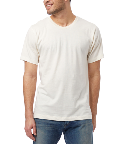 Shop Alternative Apparel Men's Short Sleeves Go-to T-shirt In Tan/beige