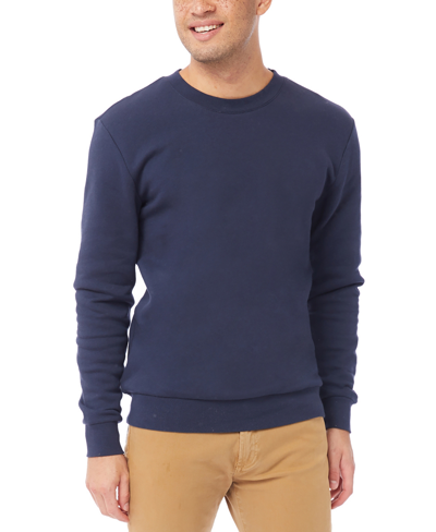 Shop Alternative Apparel Men's Eco-cozy Sweatshirt In Blue