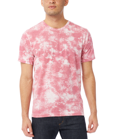 Shop Alternative Apparel Men's Short Sleeves Go-to T-shirt In Pink