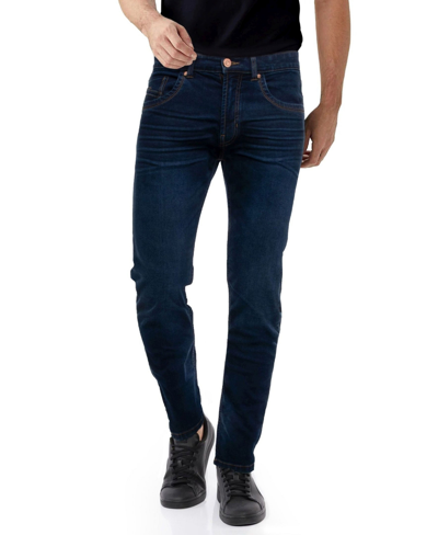 Shop X-ray Men's Stretch 5 Pocket Skinny Jeans In Blue