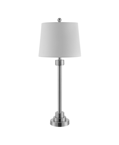 Shop Safavieh Baxter Table Lamp In Silver