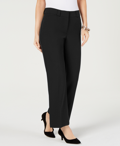 Shop Alfani Curvy Bootcut Pants, Regular, Short, & Long Lengths, Created For Macy's In Black