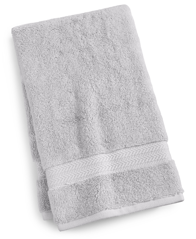 Shop Hotel Collection Finest Elegance 18" X 30" Hand Towel. Created For Macy's Bedding In Gray