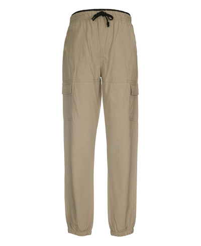 Shop Univibe Big Boys Tomkins Cargo Pocket Jogger Pants In Tan/beige