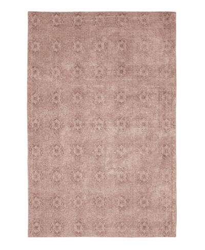 Shop French Connection Fontayne Vintage Jacquard 27" X 45" Accent Rugs Bedding In Pink