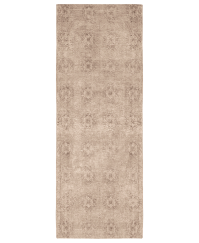 Shop French Connection Fontayne Vintage Jacquard 20" X 60" Accent Rugs Bedding In Ivory/cream