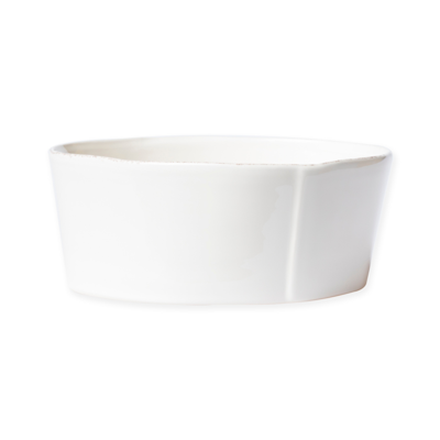 Shop Vietri Lastra Collection Medium Serving Bowl In Tan/beige