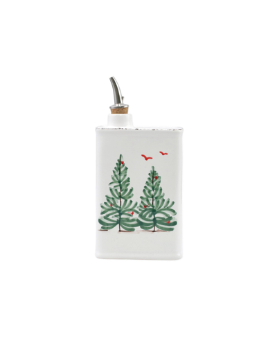 Shop Vietri Lastra Holiday Olive Oil Can In Multi