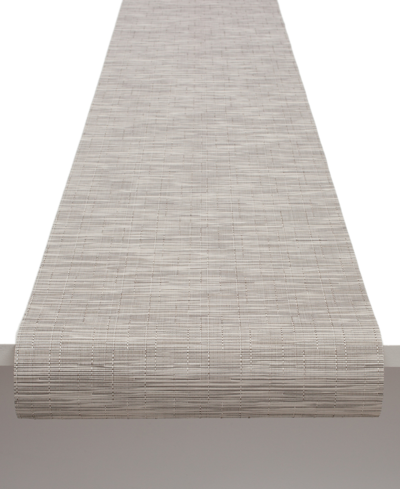 Shop Chilewich Bamboo Woven Table Runner In White