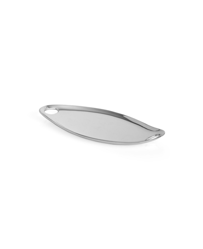Shop Nambe Portables 15" Alloy Tray In Silver