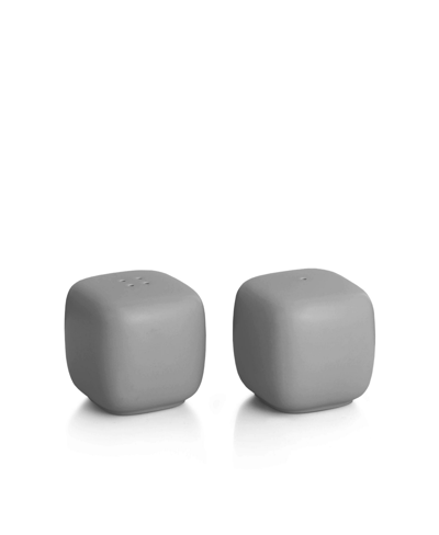 Shop Nambe Pop Salt And Pepper Shakers In Gray