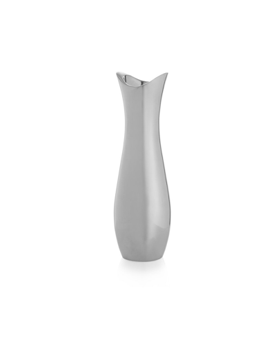 Shop Nambe Stryker Vase In Gray