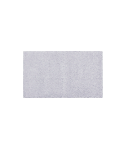 Madison Park Signature Marshmallow Bath Rug, 24" X 40" Bedding In Gray
