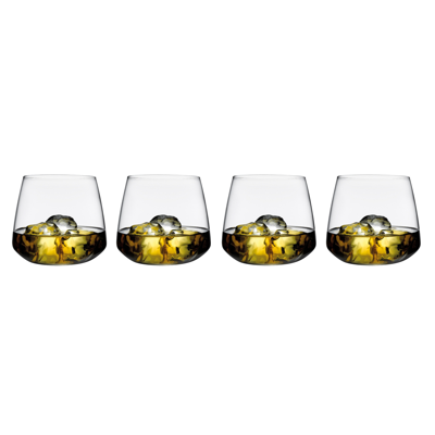 Shop Nude Glass Mirage Whisky Glass, Set Of 2 In Brown