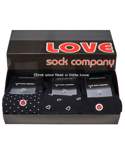 Shop Love Sock Company Men's Luxury Dress Socks In Gift Box, Pack Of 3 In Multi