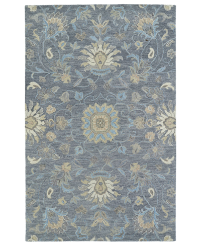 Shop Kaleen Helena 3207-68 Graphite 4 'x 6' Area Rug In Gray