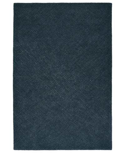Shop Kaleen Textura Txt06-10 Denim 8' X 10' Area Rug In Blue