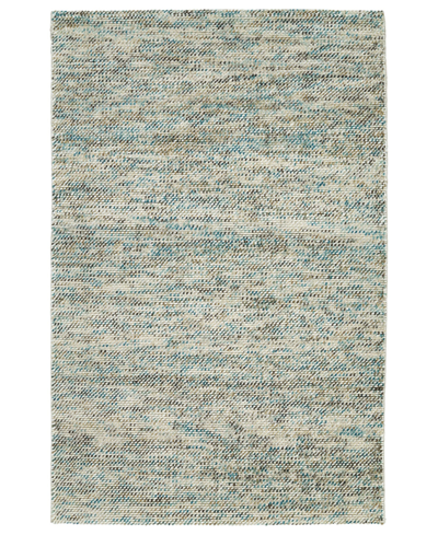 Shop Kaleen Cord Crd01-78 Turquoise 5' X 7'6" Area Rug In Blue