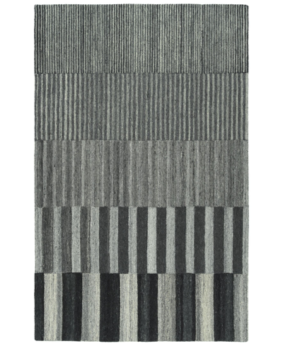 Shop Kaleen Alzada Alz01-38 Charcoal 8' X 10' Area Rug In Gray