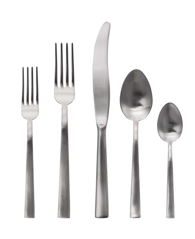 Shop Mepra Levantina Flatware Set, 20 Pieces In Silver