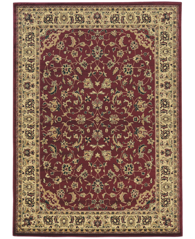 Shop Km Home Closeout!  Umbria 953 3'3" X 4'11" Area Rug In Red