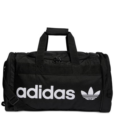 Shop Adidas Originals Santiago Duffel Bag In Black