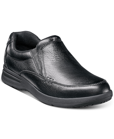 Shop Nunn Bush Men's Cam Lightweight Loafers Men's Shoes In Black