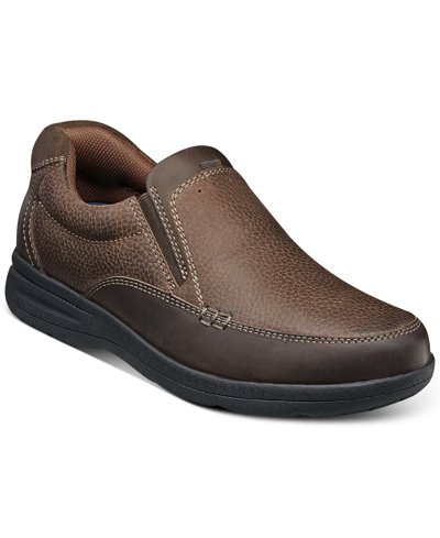 Shop Nunn Bush Men's Cam Lightweight Loafers Men's Shoes In Brown