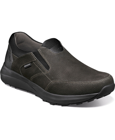 Shop Nunn Bush Men's Excursion Water-resistant Moccasin Toe Slip-on Shoes Men's Shoes In Gray