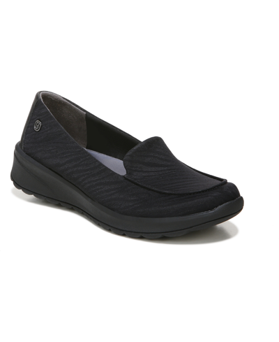 Shop Bzees Get Movin' Washable Slip-on Flats Women's Shoes In Black