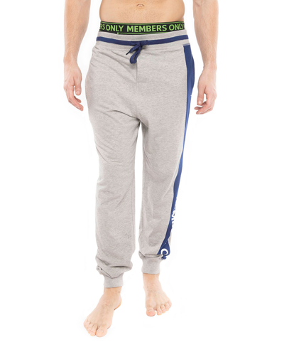 Shop Members Only Men's Jogger Lounge Pant In Gray