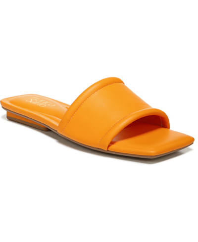 Shop Franco Sarto Caven Slide Sandals Women's Shoes In Orange