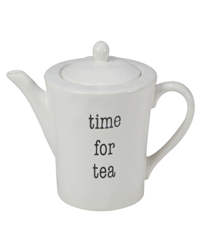 Shop Certified International Just Words Teapot In Multi