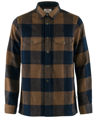 Shop Fjall Raven Men's Canada Shirt In Brown