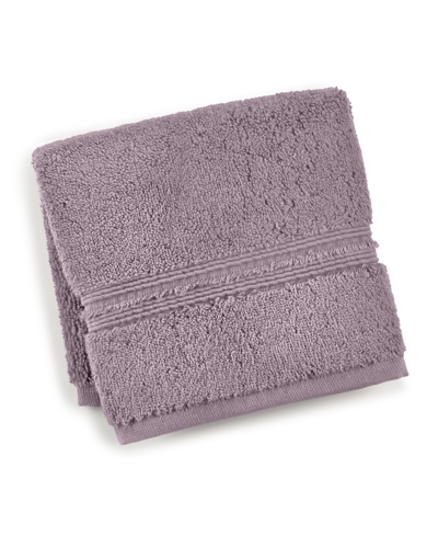Shop Hotel Collection Turkish Washcloth, 13" X 13", Created For Macy's Bedding In Purple