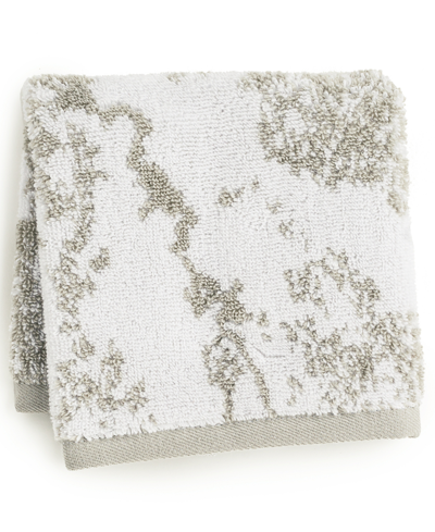 Shop Hotel Collection Turkish Cotton Diffused Marble 13" X 13" Wash Towel, Created For Macy's Bedding In Multi