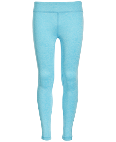 Shop Id Ideology Big Girl Core Stretch Leggings, Created For Macy's In Blue
