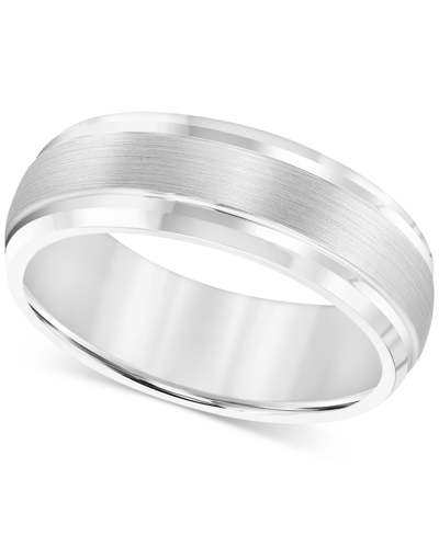 Shop Triton Men's Cobalt Ring, 8mm Wedding Band In Multi