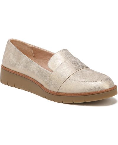 Shop Lifestride Ollie Slip-on Loafers Women's Shoes In Gold
